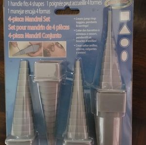 4 Piece Jewelry Making Mandrel Set